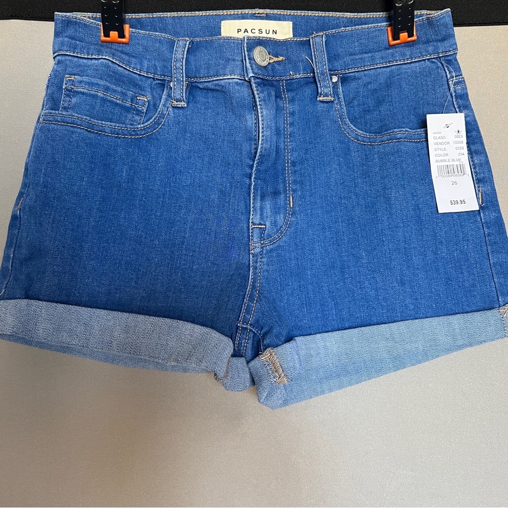 Solid Blue PacSun Shorts